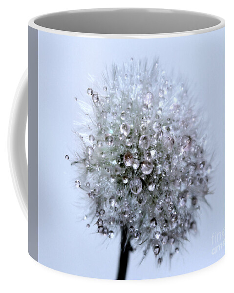 Dandelion Coffee Mug featuring the photograph Diamonds Of Nature by Krissy Katsimbras