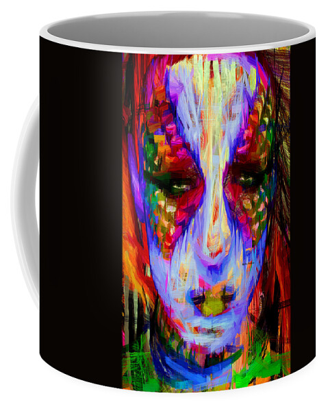Art Coffee Mug featuring the digital art Did You Get Some Good News by Rafael Salazar