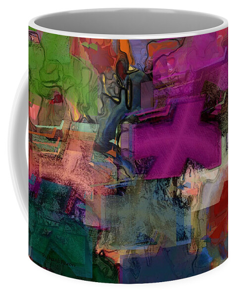 Digital Coffee Mug featuring the painting Having Fun #2 by Richard Baron