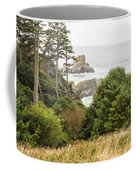 Disappearing Horizon Coffee Mug featuring the photograph Disappearing Horizon by Tom Cochran