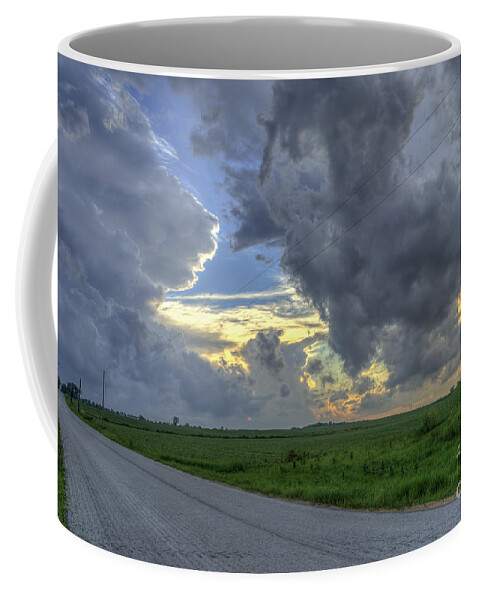 Hdr Coffee Mug featuring the photograph Distant Colors by Scott Wood