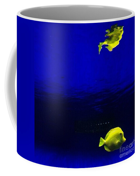 Fish Coffee Mug featuring the photograph Distortion by Denise Railey