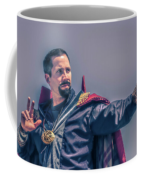 Cosplay Coffee Mug featuring the photograph Doctor Strange by Joe Torres
