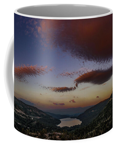 Tahoe Coffee Mug featuring the photograph Donner Lake by David Downs