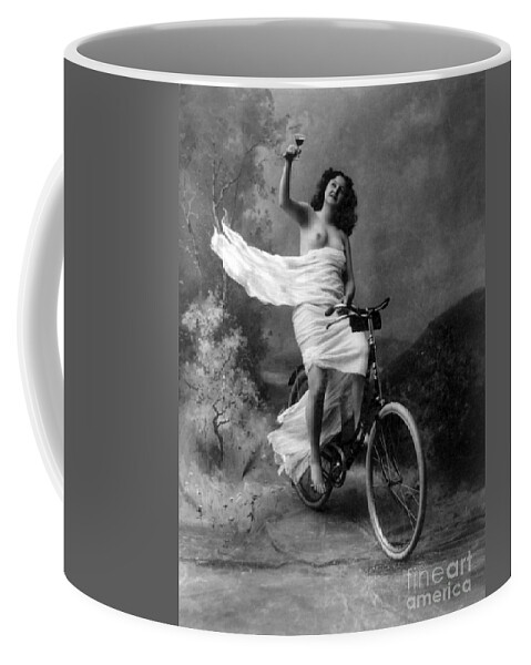 Erotica Coffee Mug featuring the photograph Dont Drink And Drive Nude Model 1897 by Science Source