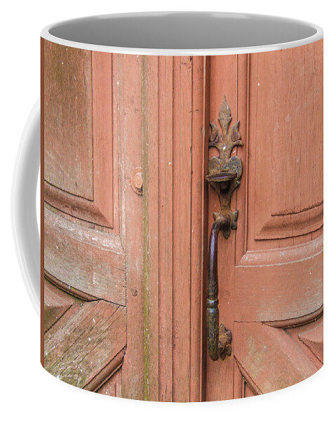 Helen Northcott Coffee Mug featuring the photograph Door Handle i by Helen Jackson