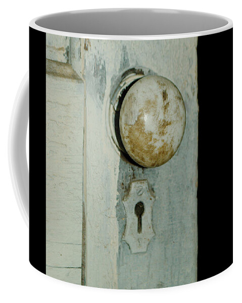 Door Coffee Mug featuring the photograph Door is Open by Troy Stapek