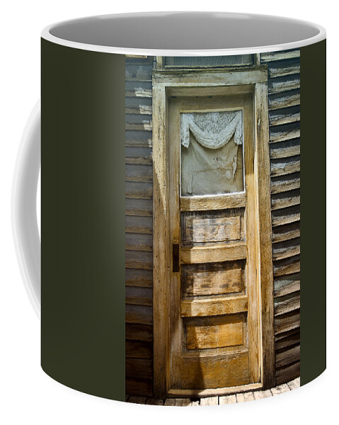 Door Coffee Mug featuring the photograph Doors of St Elmo I by Ellen Heaverlo