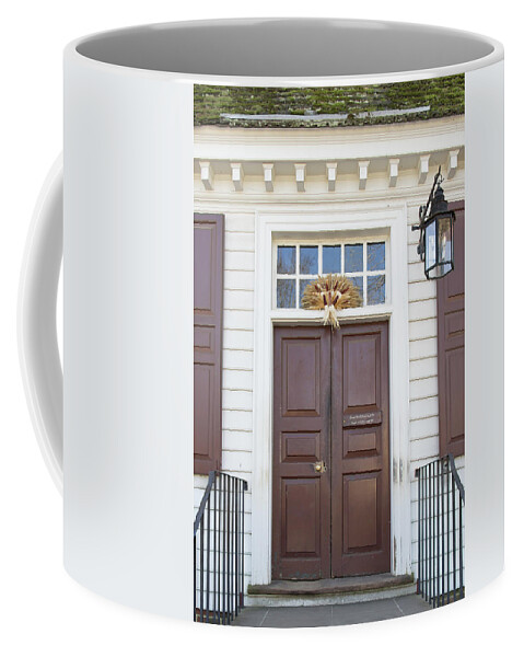 2015 Coffee Mug featuring the photograph Doors of Williamsburg 78 by Teresa Mucha