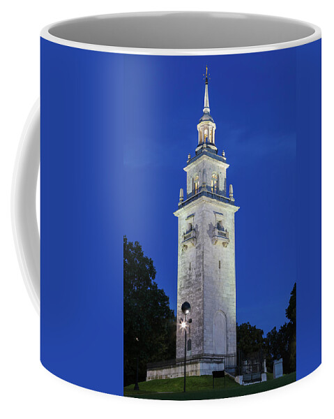 Boston Coffee Mug featuring the photograph Dorchester Heights Monument by Juergen Roth