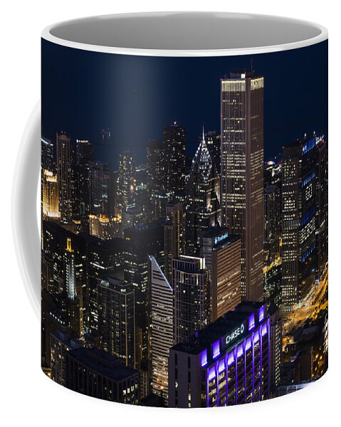 Chicago Coffee Mug featuring the photograph Downtown Chicago by Andrea Silies