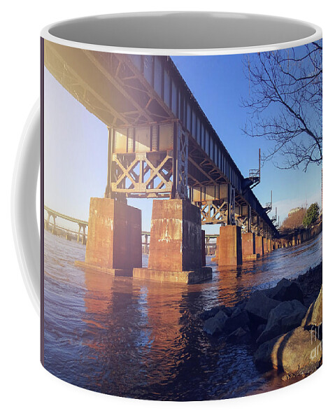 Photoshop Coffee Mug featuring the photograph Downtown by Melissa Messick