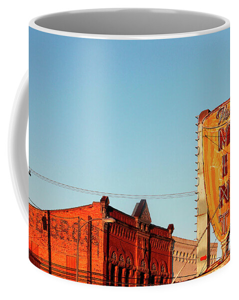 Horizontal Coffee Mug featuring the photograph Downtown White Sulphur Springs by Todd Klassy