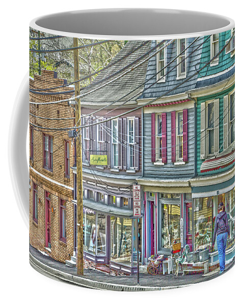 Downtown Coffee Mug featuring the photograph Downtown by William Norton