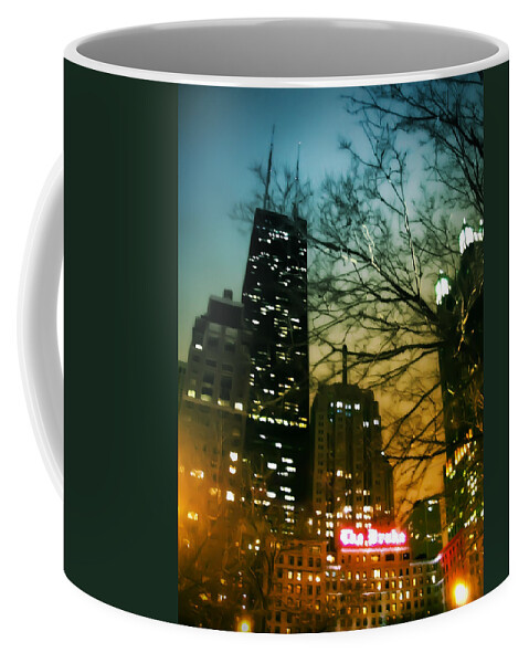 Chicago Coffee Mug featuring the photograph Drake Palmolive Hancock by Scott Norris