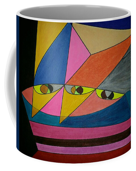  Coffee Mug featuring the painting Dream 299 by S S-ray