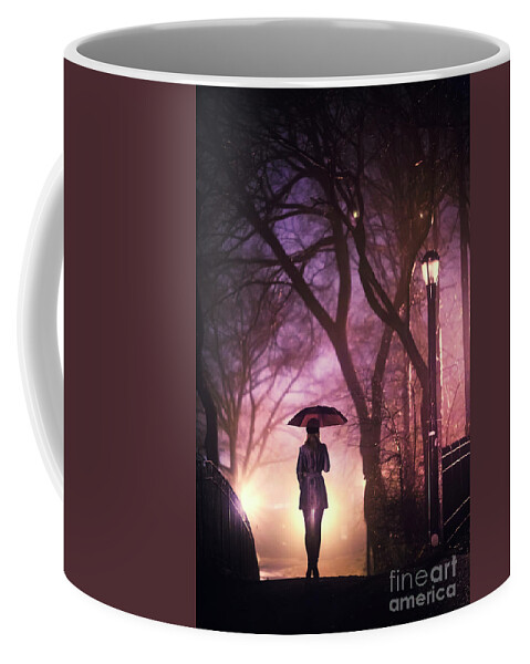 Kremsdorf Coffee Mug featuring the photograph Dream Beneath Winter Rain by Evelina Kremsdorf