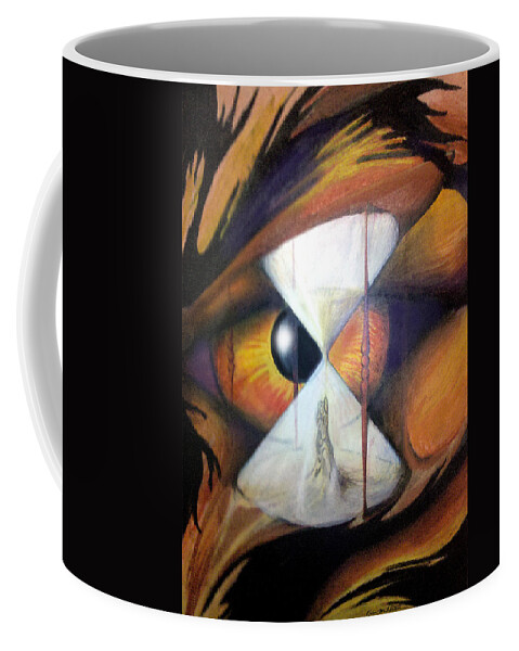 Dream Coffee Mug featuring the painting Dream Image 7 by Kevin Middleton