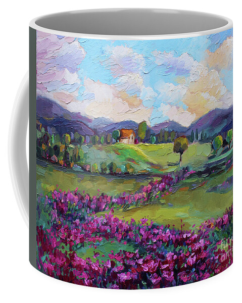  Coffee Mug featuring the painting Dream in Color by Jennifer Beaudet