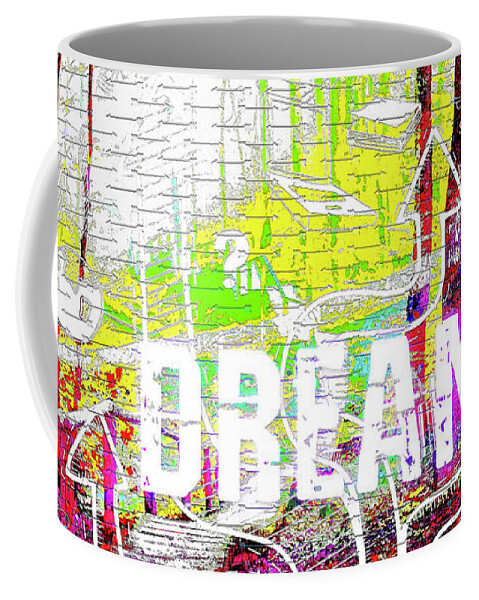 Jesus Coffee Mug featuring the digital art Dream by Payet Emmanuel