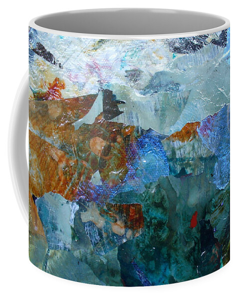 Contemporary Coffee Mug featuring the painting Dreamland by Mary Sullivan