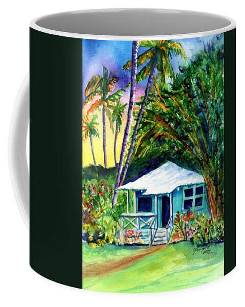 Kauai Coffee Mug featuring the painting Dreams of Kauai 2 by Marionette Taboniar