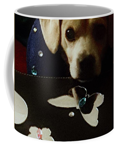 Princess Betty Biscuits Coffee Mug featuring the photograph Dress Up by Angela J Wright