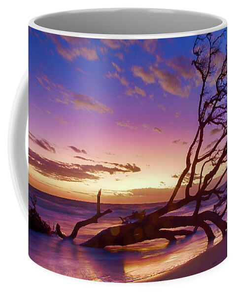 Landscape Coffee Mug featuring the photograph Driftwood Beach 1 by Dillon Kalkhurst