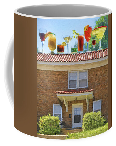Drinks Coffee Mug featuring the photograph Drinks on the House by Nikolyn McDonald
