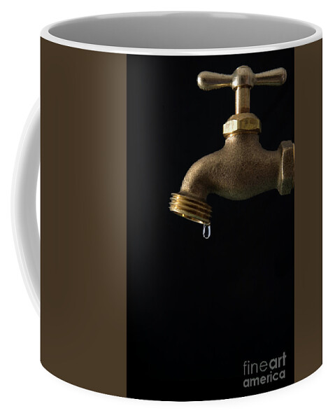 Water Coffee Mug featuring the photograph Drip by Diane Diederich