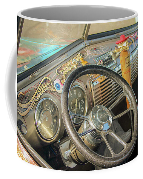 Ratrod Coffee Mug featuring the photograph Drivers Dream by Darrell Foster