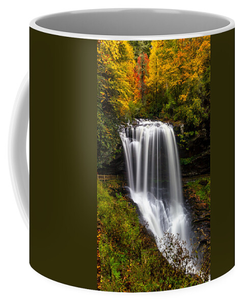 Waterfall Coffee Mug featuring the photograph Dry Falls in October by Chris Berrier