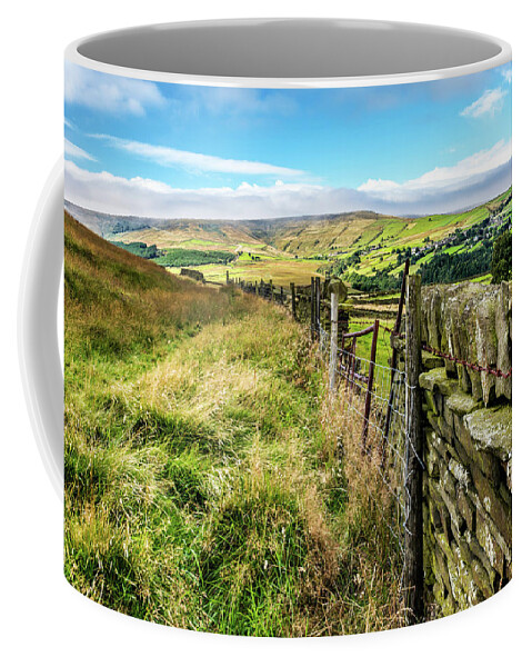 Landscape Coffee Mug featuring the photograph Dry Stone by Nick Bywater