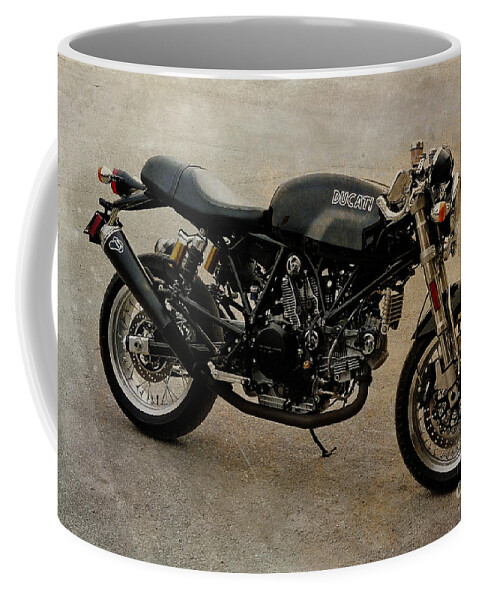 Ducatti Coffee Mug featuring the photograph Ducati by Teresa Zieba