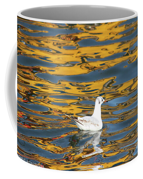 Duck Coffee Mug featuring the photograph Duck by Liz Alves