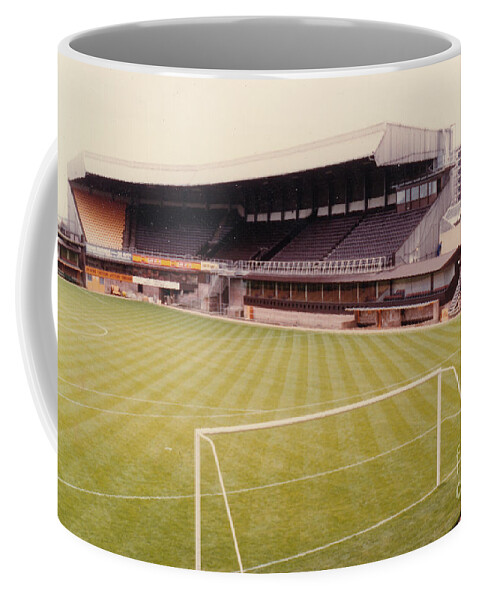  Coffee Mug featuring the photograph Dundee United - Tannadice Park - Main Stand 1 - August 1988 by Legendary Football Grounds