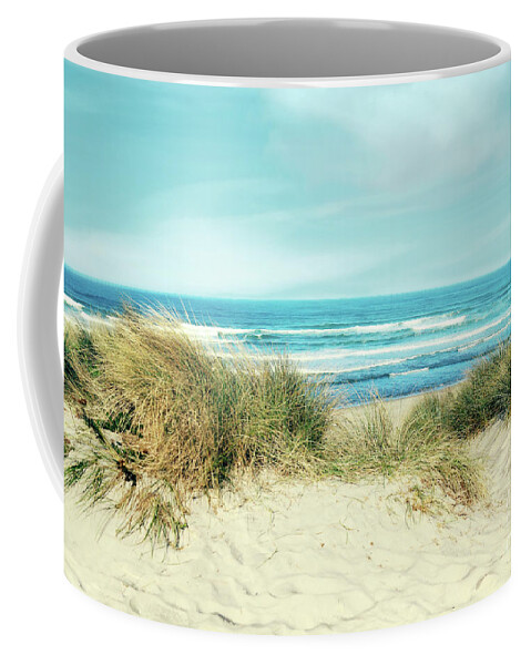 Photography Coffee Mug featuring the photograph Dune view by Sylvia Cook