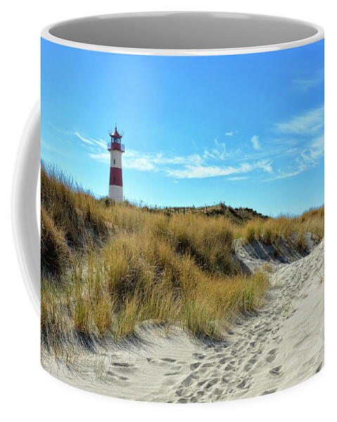 Lighthouse Coffee Mug featuring the photograph Dunes of SYLT by Joachim G Pinkawa