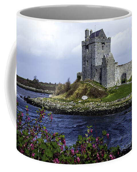 Original Coffee Mug featuring the photograph Dunguaire Castle by WAZgriffin Digital