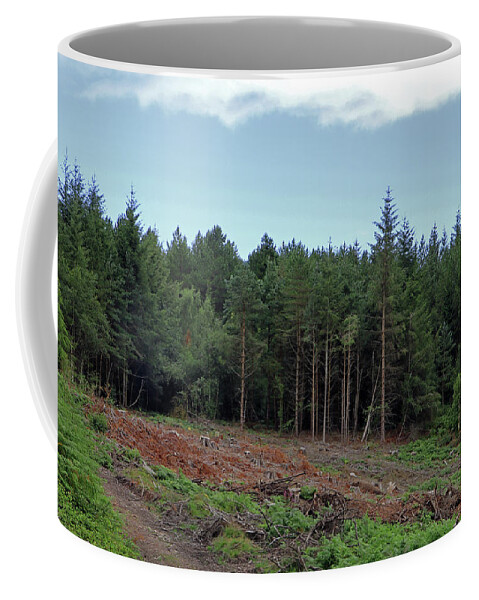 Dunster Forest Coffee Mug featuring the photograph Dunster Forest by Tony Murtagh