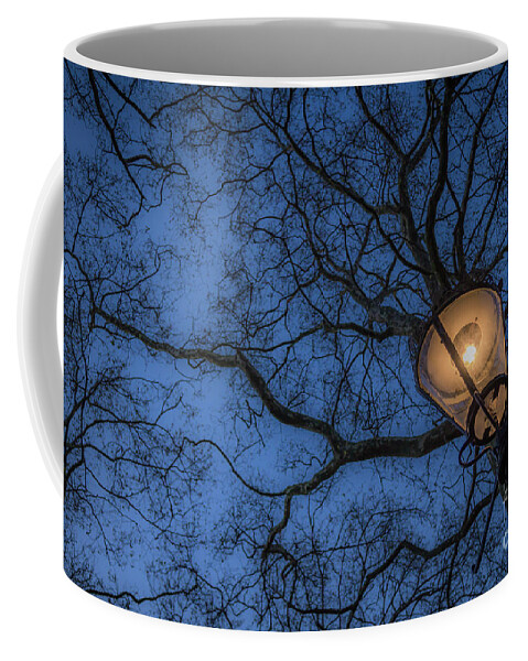 Dusk Coffee Mug featuring the photograph Walking in London by David Rucker