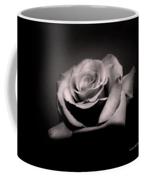 Rose Coffee Mug featuring the photograph Dusty Rose by Donna Blackhall