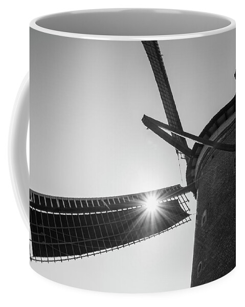 Landscape Coffee Mug featuring the photograph Dutch Windmill by Adriana Zoon