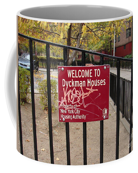 2008 Coffee Mug featuring the photograph Dyckman Houses by Cole Thompson