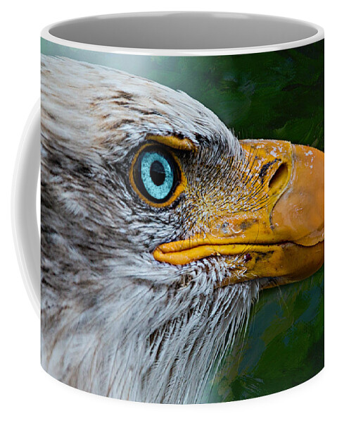 Eagle Coffee Mug featuring the photograph Eagle Eye by Ally White