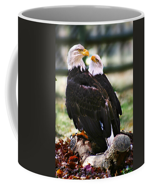 Eagles Coffee Mug featuring the photograph Eagles by Anthony Jones