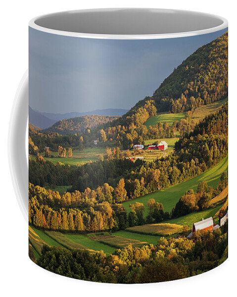 Autumn Coffee Mug featuring the photograph Early Autumn Countryside by Alan L Graham