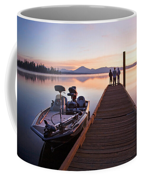Early Morning Fishing Trip Coffee Mug by Buddy Mays - Pixels Merch