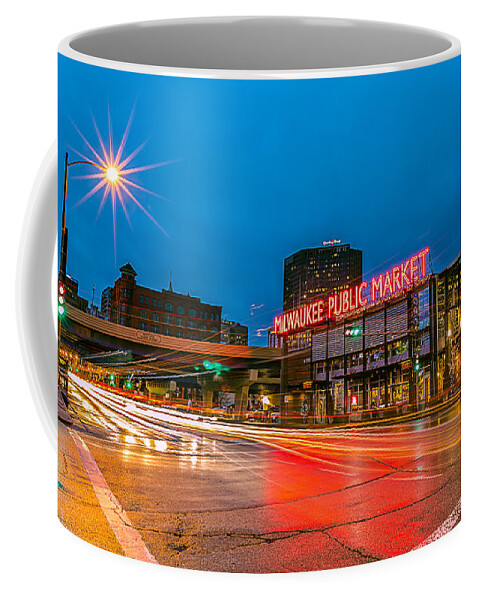 City Coffee Mug featuring the photograph Early Morning Zoom by Andrew Slater