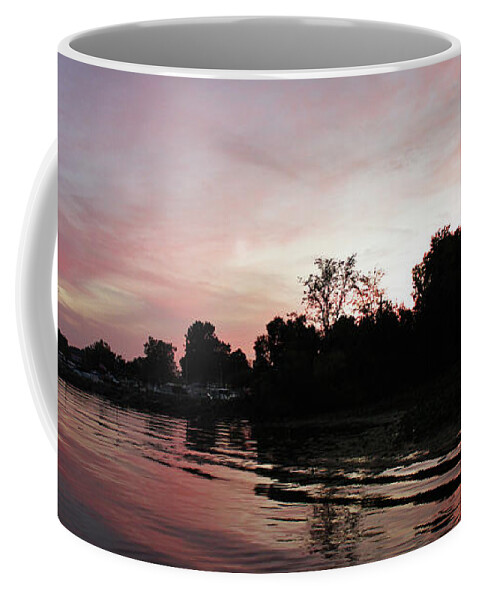 East Harbor State Park Coffee Mug featuring the photograph East Harbor Sunset by Shawna Rowe